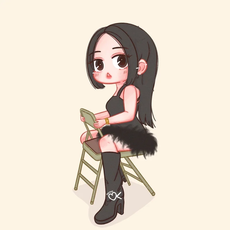 Thỏa sức sáng tạo với blackpink jisoo chibi vui nhộn