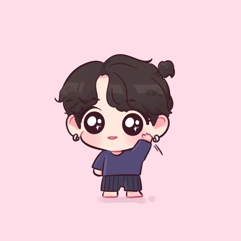 Tải miễn phí jungkook chibi pinterest chất lượng cao