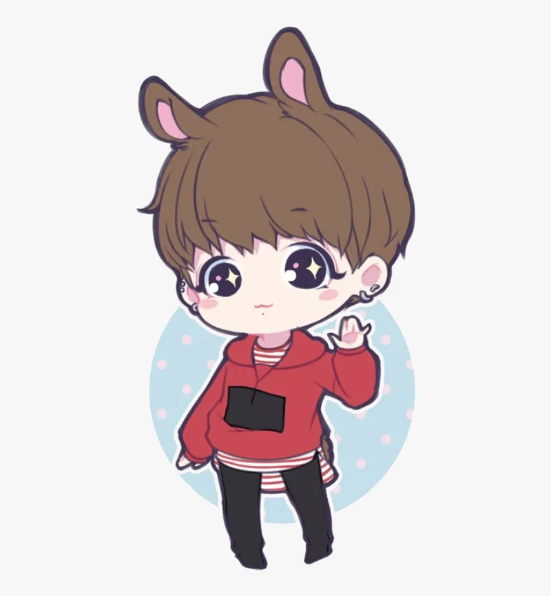 Khám phá jungkook chibi dễ thương nhất hôm nay