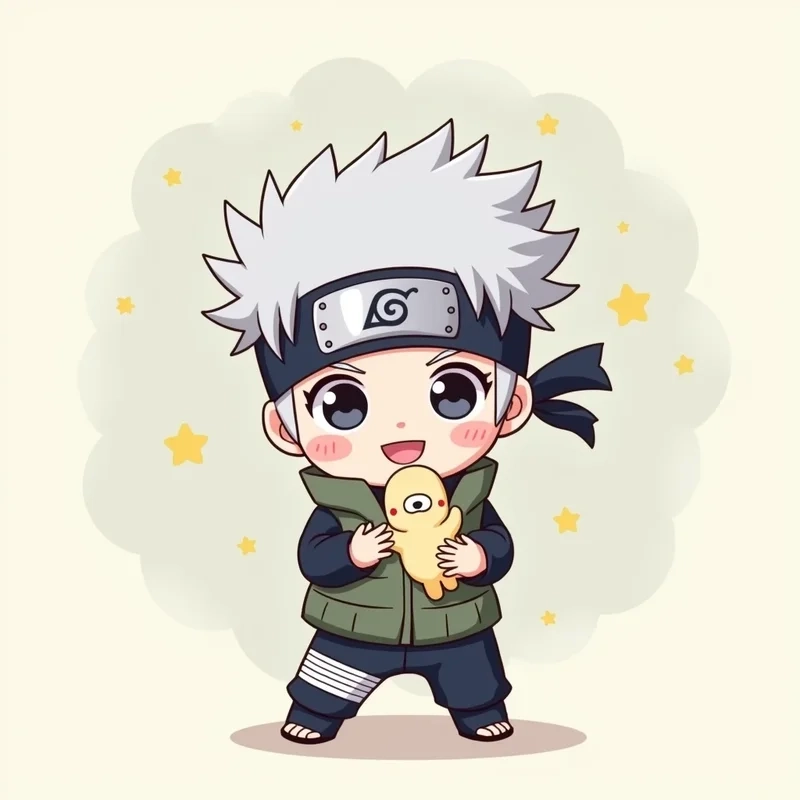Tải ngay chibi kakashi wallpaper cho màn hình sinh động