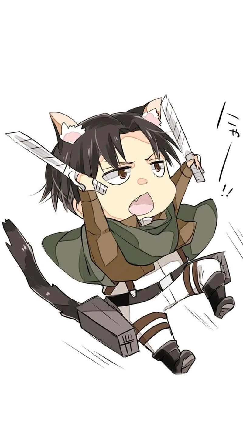 Tải ngay levi ackerman chibi wallpaper cho desktop sinh động