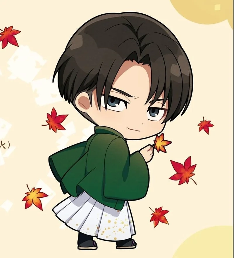 Sưu tầm ngay levi ackerman chibi chất lượng cao