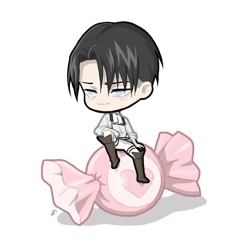 Tận hưởng phiên bản dễ thương levi chibi cute