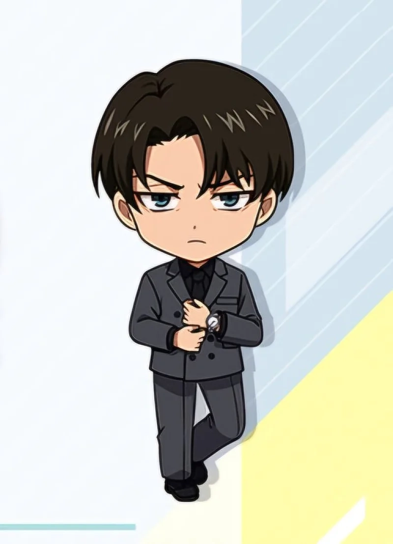 Khám phá thế giới AOT với aot chibi levi