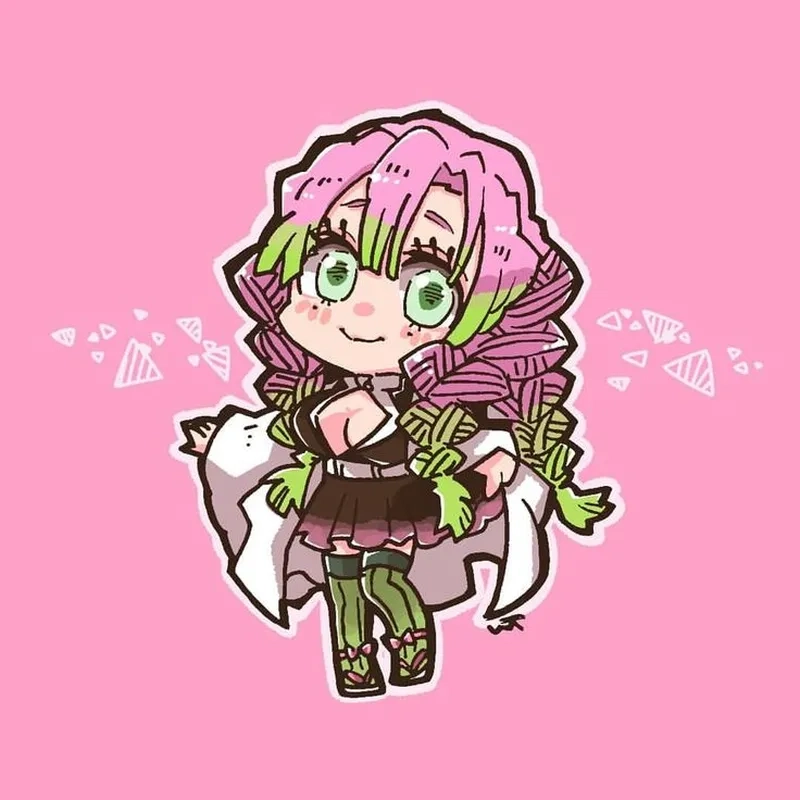 Sưu tập hình đáng yêu từ ảnh mitsuri chibi ngay hôm nay