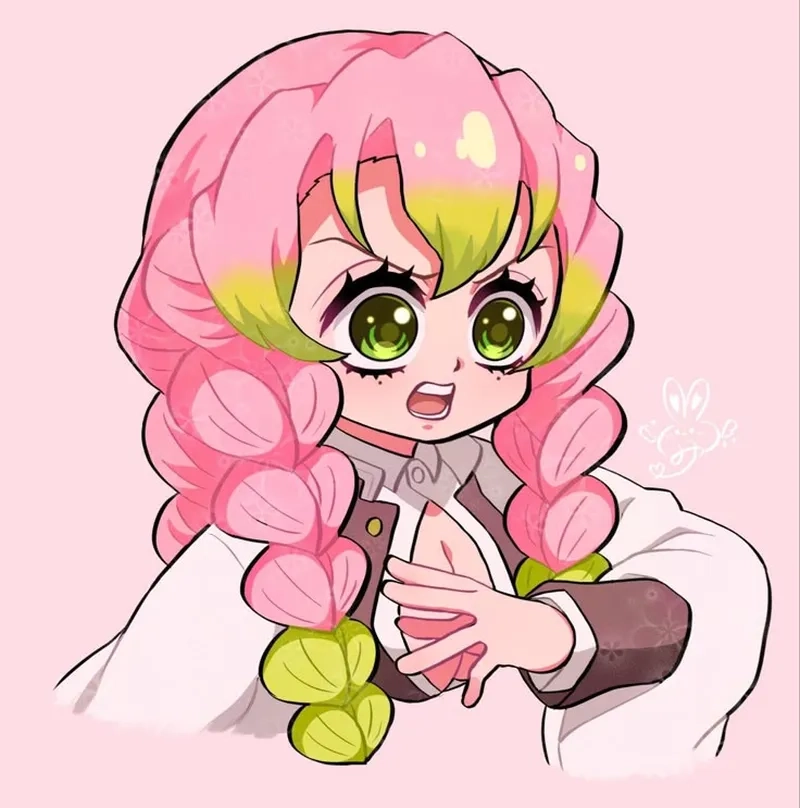 Tận hưởng hình ảnh đáng yêu từ cute chibi mitsuri