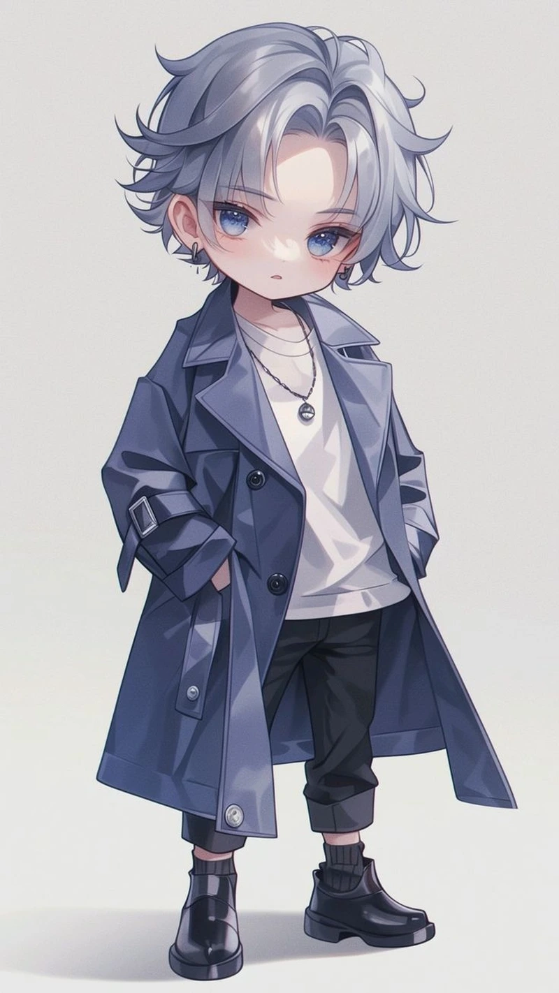 Thưởng thức phong cách cá tính với ảnh chibi ngầu lòi