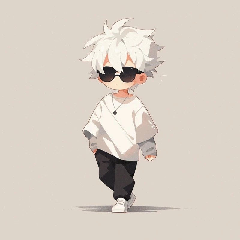 Chiêm ngưỡng thần thái mạnh mẽ qua chibi anime ngầu