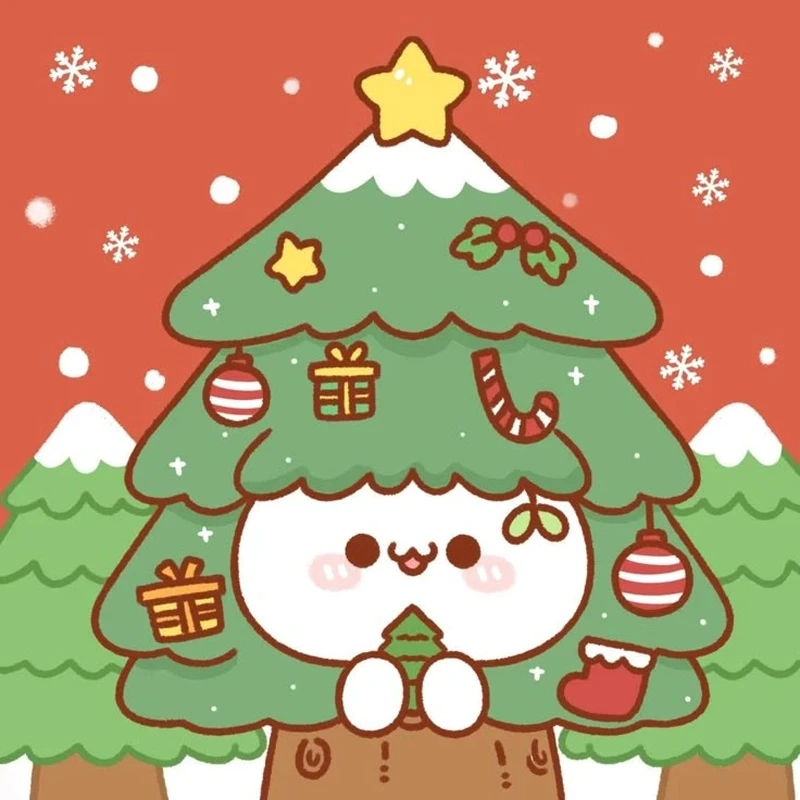 Tìm cảm hứng từ bộ hình ảnh chibi noel đáng yêu