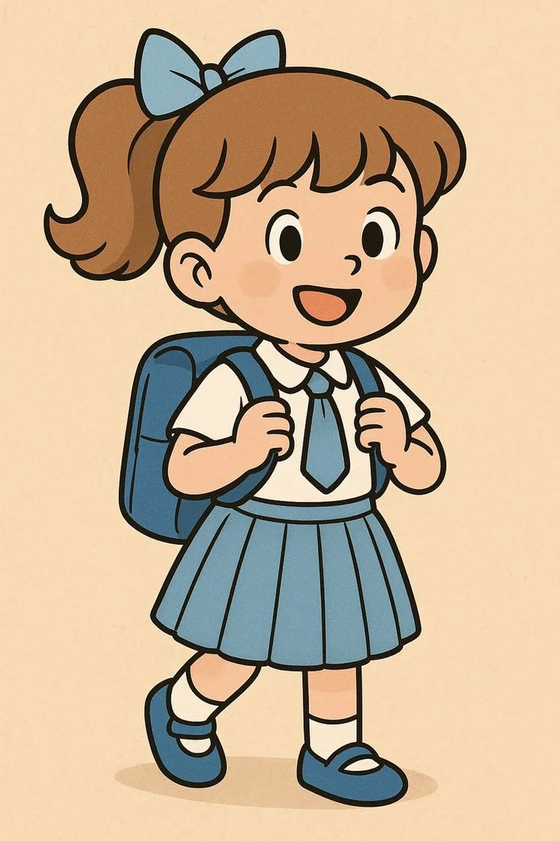 Thỏa sức ngắm bộ ảnh học sinh nữ chibi siêu dễ thương