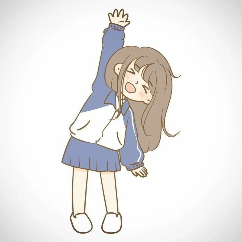 Trọn bộ cực cute nữ chibi ngộ nghĩnh đáng yêu