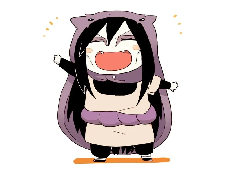 Ngắm nhìn phong cách dễ thương cute orochimaru chibi