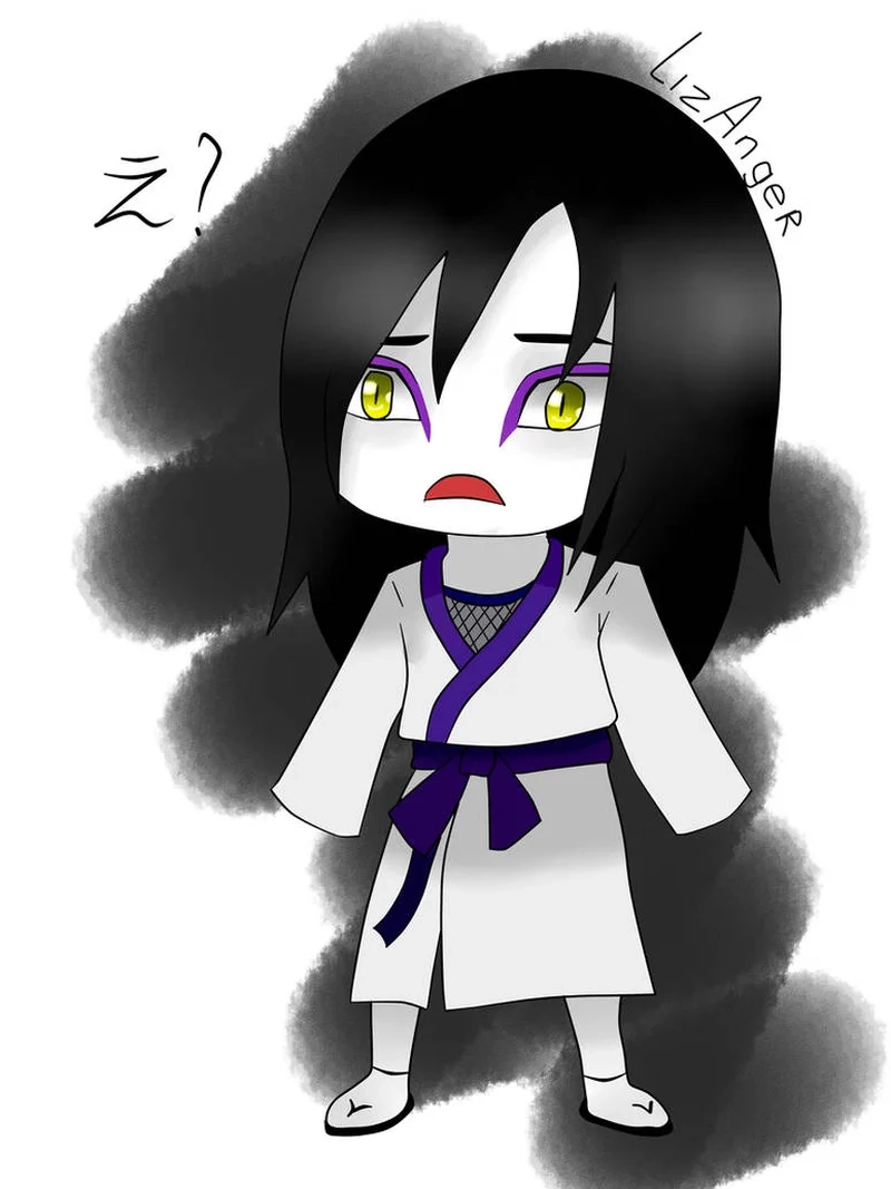 Sáng tạo nghệ thuật cùng orochimaru chibi fanart