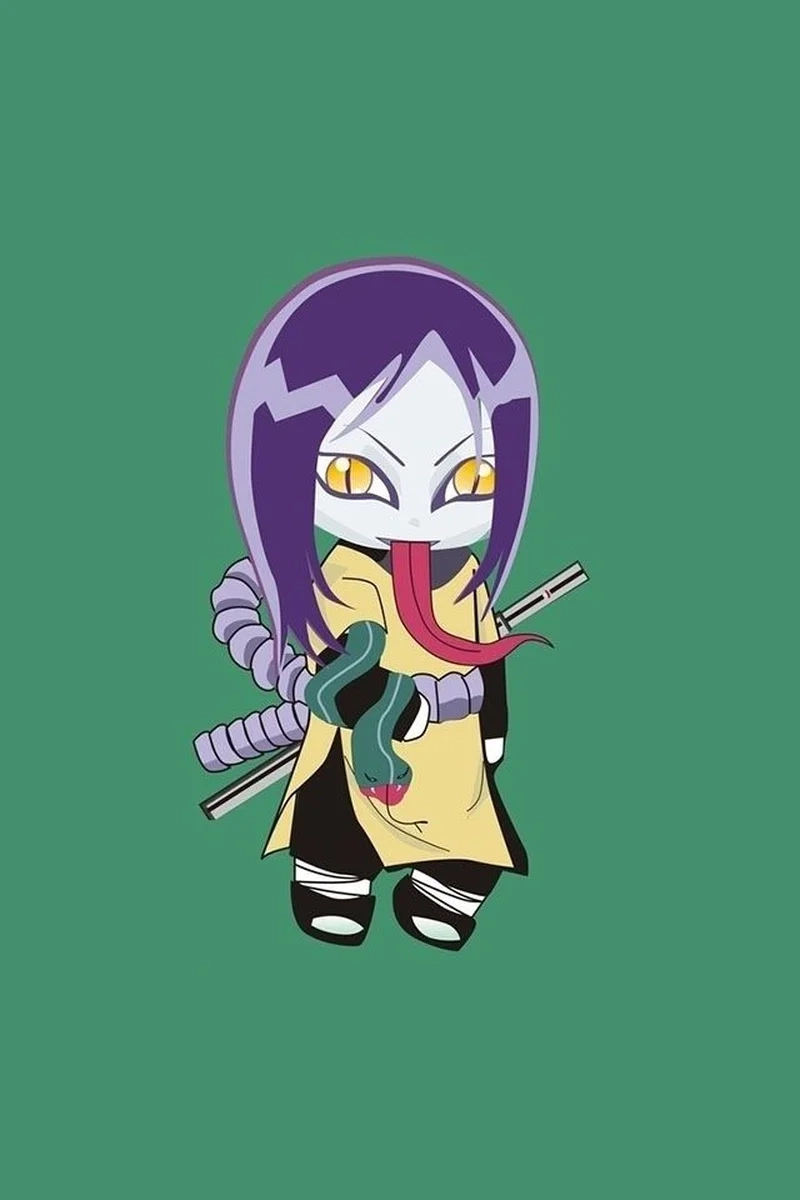 Thổi hồn nhân vật với orochimaru fanart