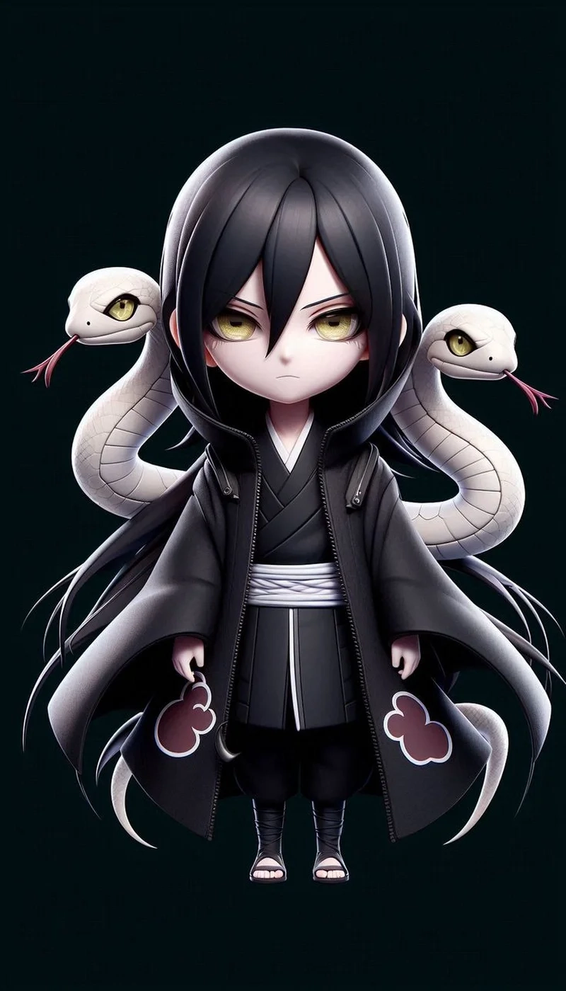 Tạo dấu ấn riêng với orochimaru chibi art