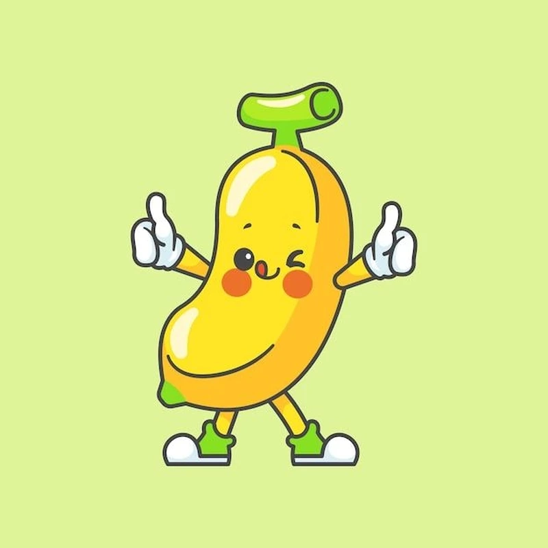 Niềm vui lan tỏa qua trái chuối chibi