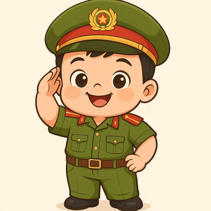 Chú bộ đội chibi là gì