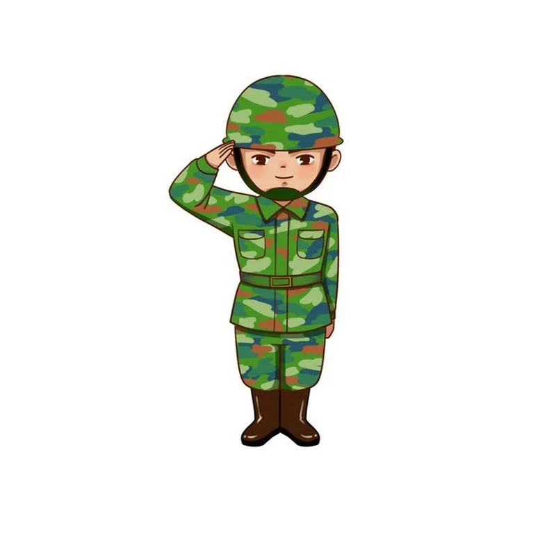 Xem ngay hình ảnh bộ đội chibi dễ thương ngộ nghĩnh