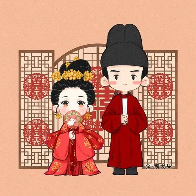Ngất ngây với bộ ảnh cô dâu chú rể chibi lung linh đẹp mắt
