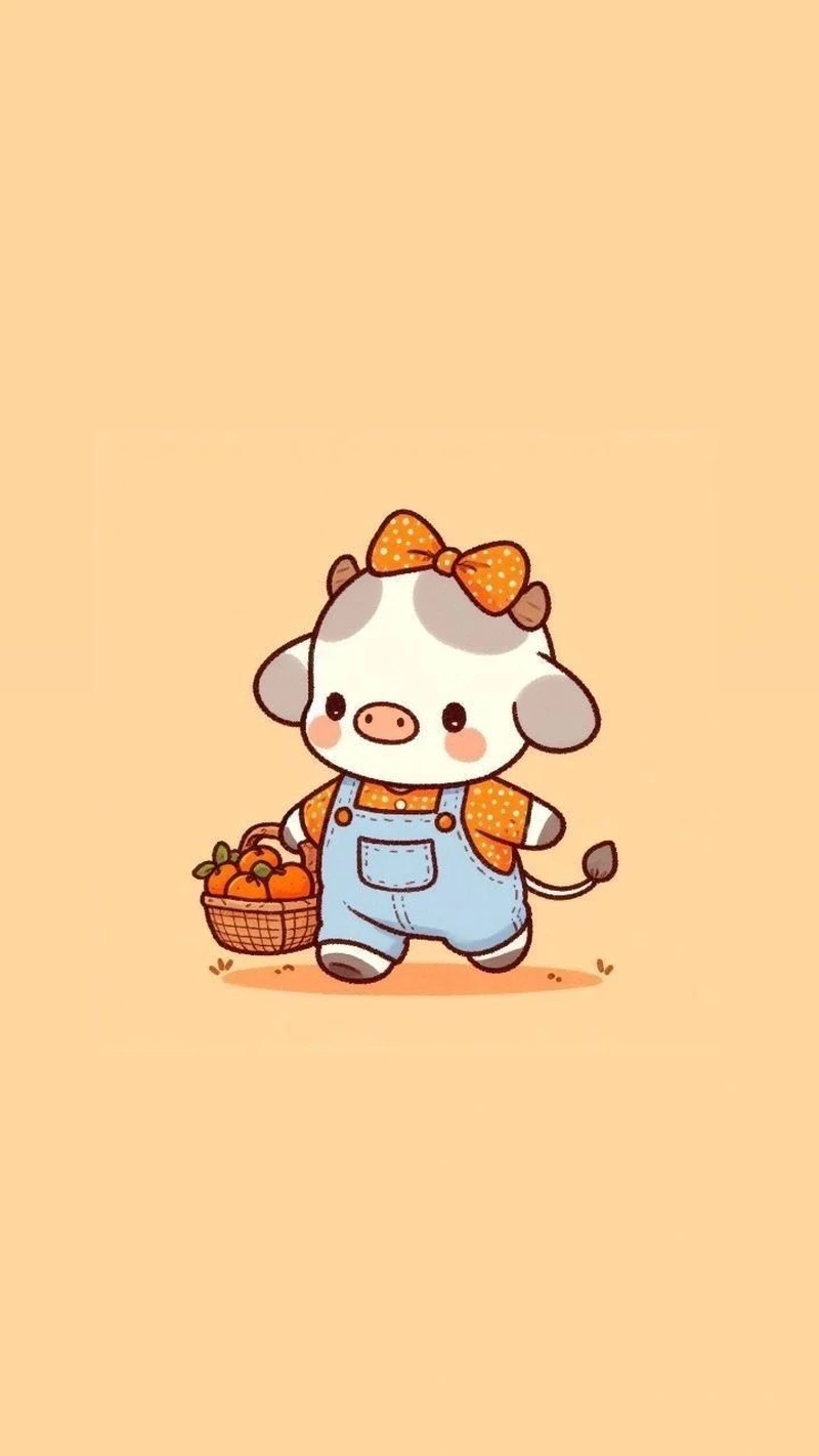 Cập nhật ngay ảnh con bò chibi mới nhất hôm nay