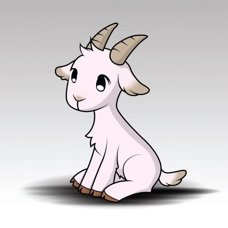 Chiêm ngưỡng bộ ảnh hình con dê chibi ngộ nghĩnh