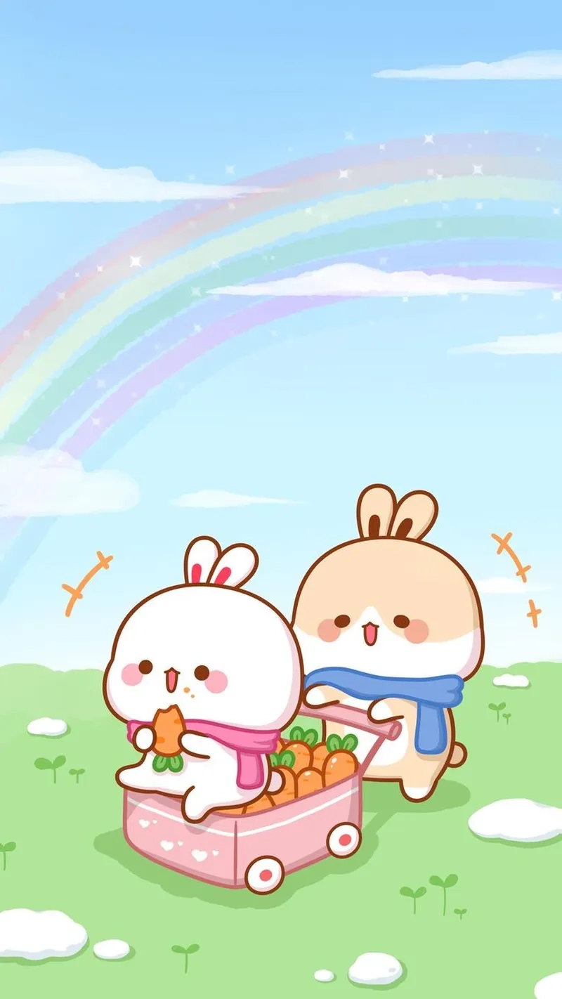 Săn lùng ngay chibi con thỏ cute đáng yêu cực hot