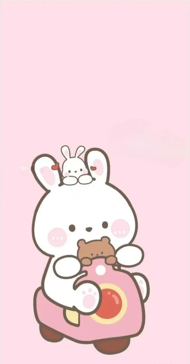 Ngọt ngào đáng yêu với avatar thỏ cute chibi siêu xinh