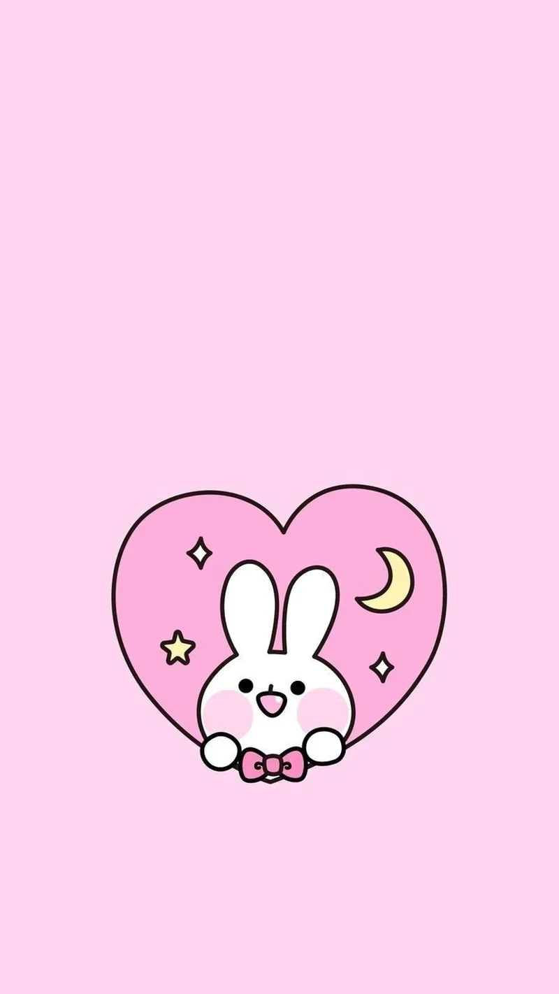 Bộ sưu tập lung linh hình chibi thỏ cute cực đáng yêu