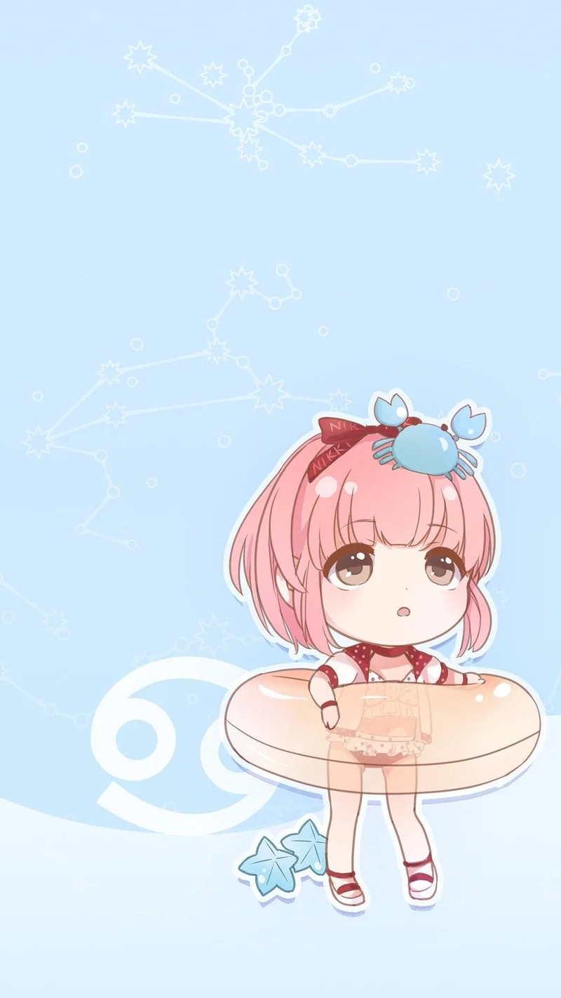 Ngắm ngay chibi cung cự giải siêu dễ thương cho fan