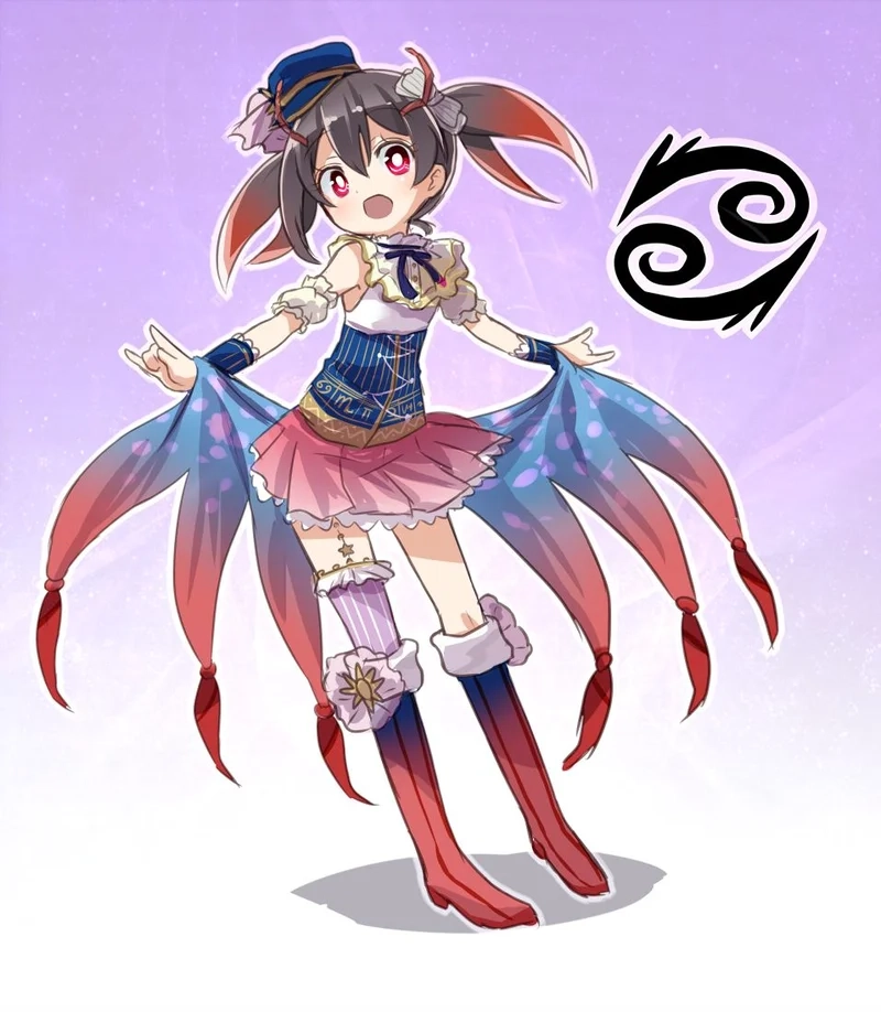 Sưu tập ngay cung cự giải chibi cực xinh cho màn hình