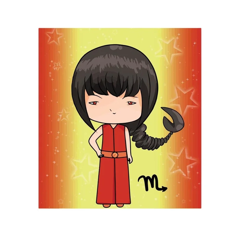 Khám phá chibi cung bọ cạp dễ thương nhất hôm nay