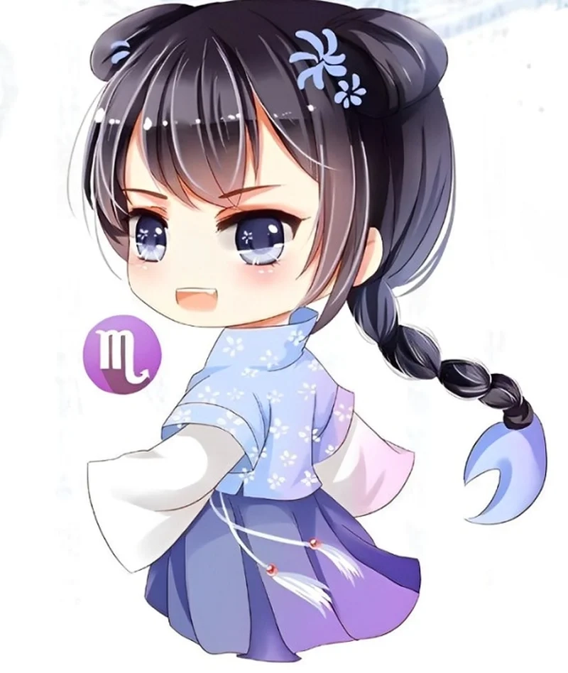 Tải ngay hình xử nữ chibi tuyệt đẹp cho điện thoại