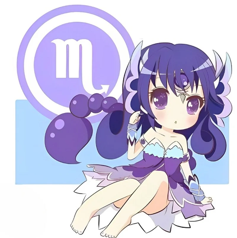 Chiêm ngưỡng ảnh anime chibi cung xử nữ độc đáo