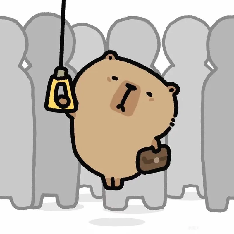 Cực dễ thương với ảnh cute ảnh capybara cute chibi ngộ nghĩnh