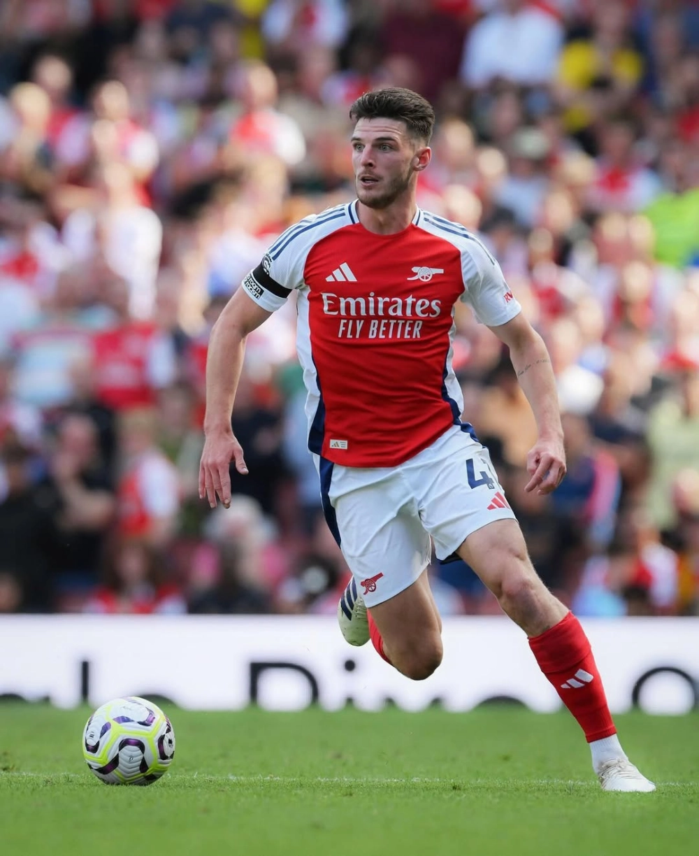 Declan Rice tiền vệ hàng đầu thế giới và trụ cột của Arsenal