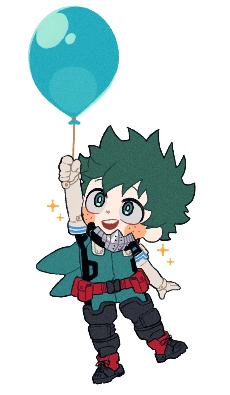 Thưởng thức my hero academia deku chibi hôm nay