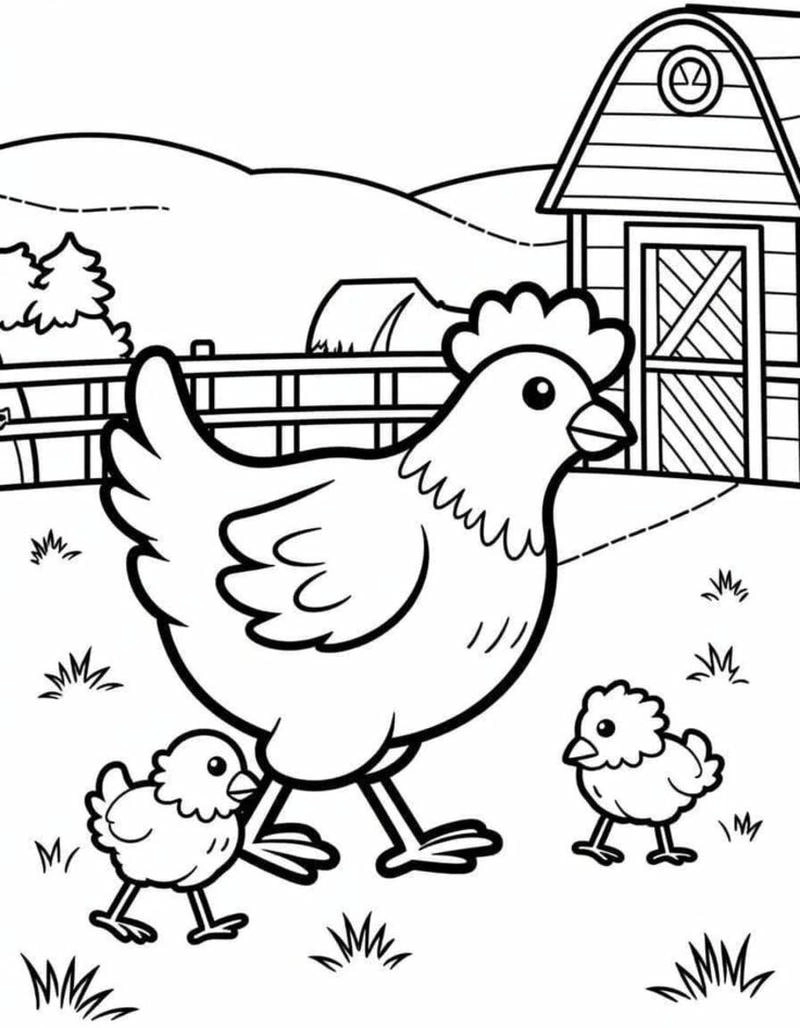 Thế giới màu sắc sinh động trong tranh tô màu động vật hoạt hình PDF