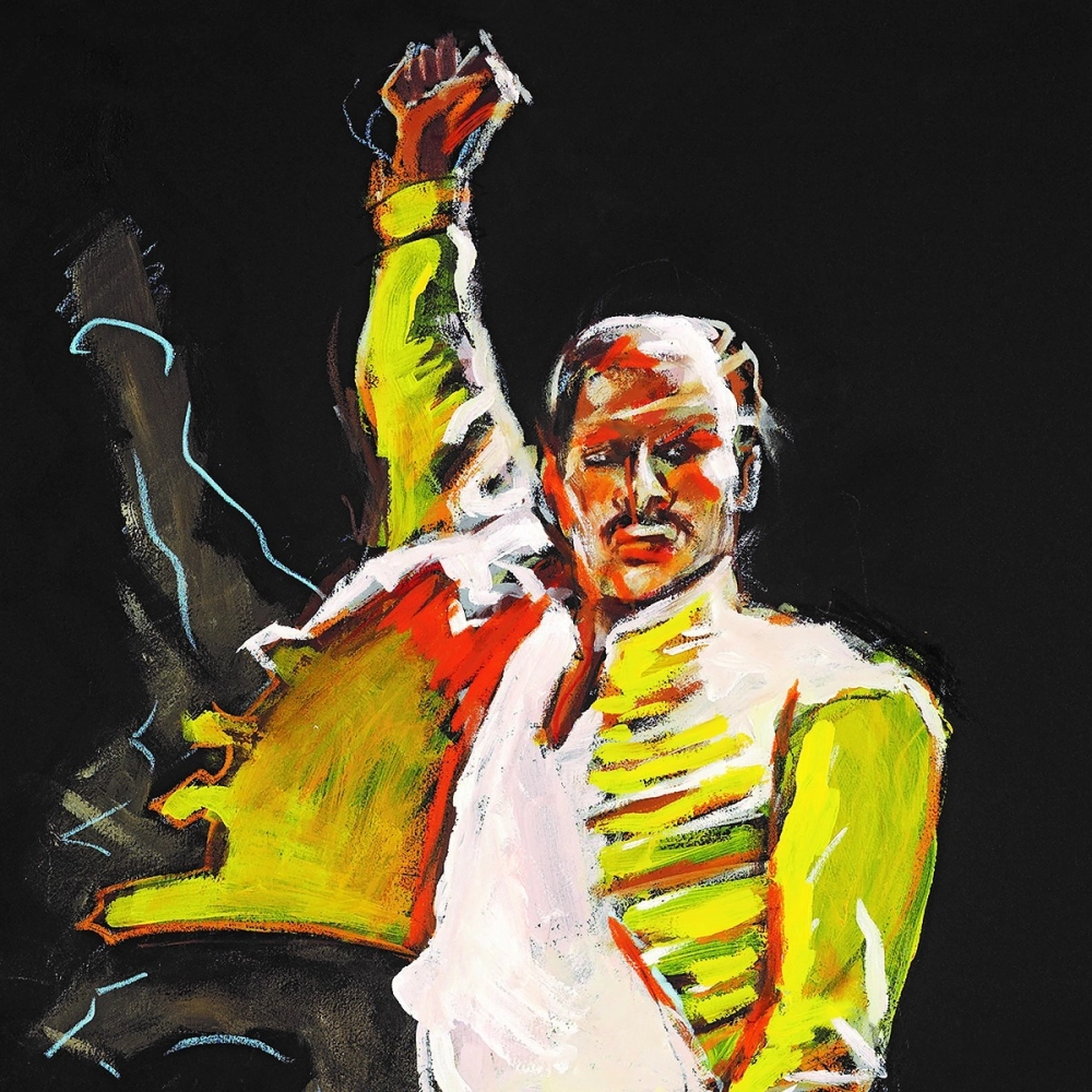 Freddie Mercury Queen t shirt và những chiếc áo thun in hình huyền thoại