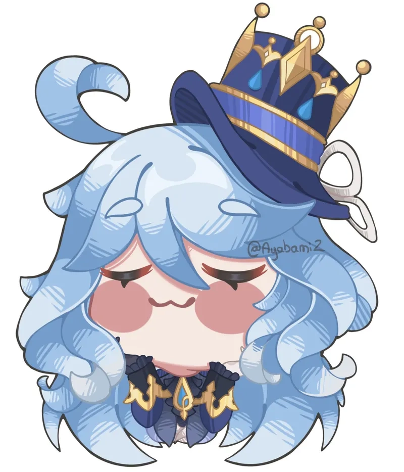 Ngắm nhìn genshin furina chibi cho bộ sưu tập