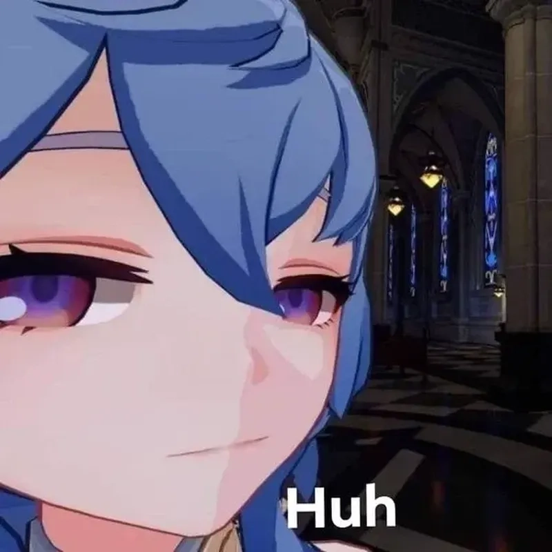 Khoảnh khắc vui nhộn qua genshin meme gif