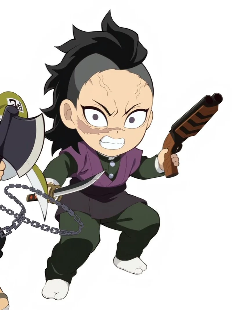 Thế giới anime sống động anime genya chibi