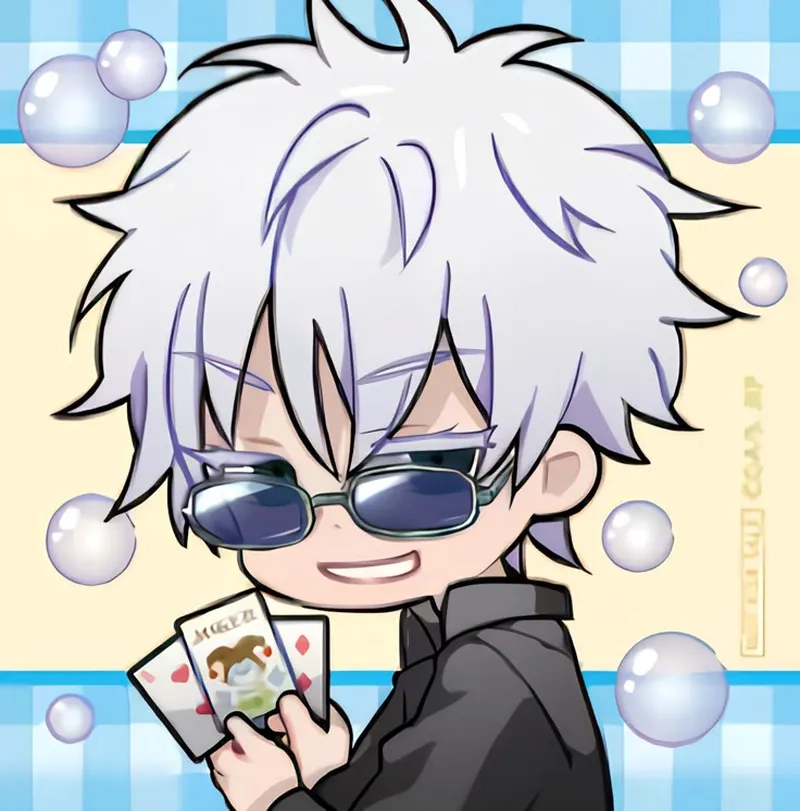 Khám phá phiên bản siêu cute gojo satoru chibi cute