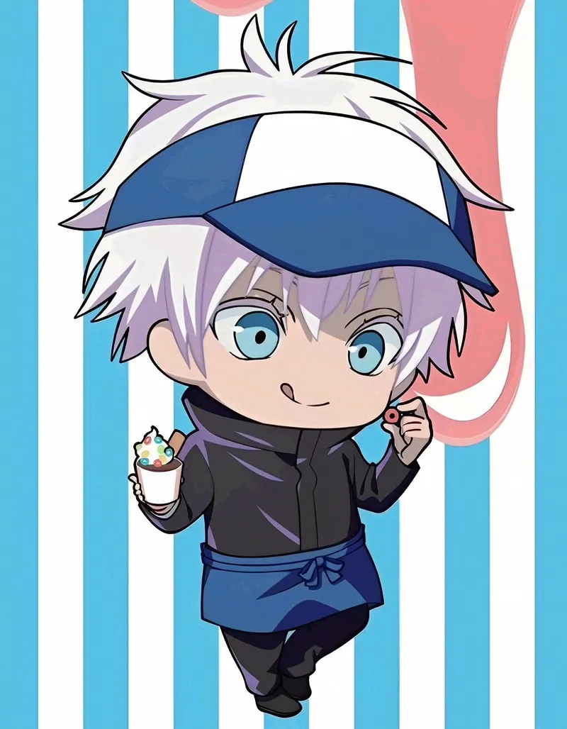 Sưu tập mô hình siêu cute satoru gojo chibi ngay