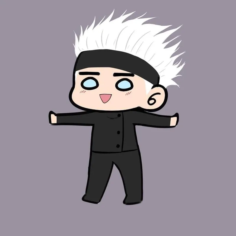 Gặp gỡ phiên bản dễ thương của gojo chibi cute