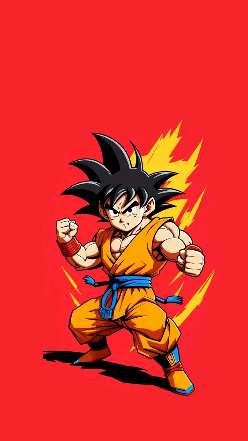 Thưởng thức dragon ball z goku chibi sống động cho fan