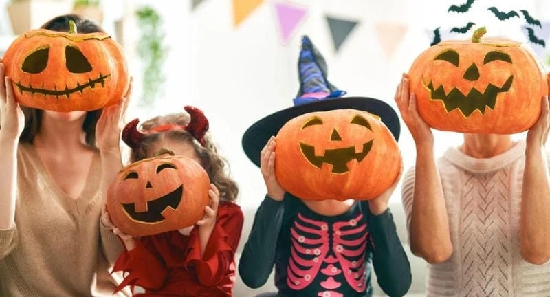 Săn những bức ảnh Halloween sôi động