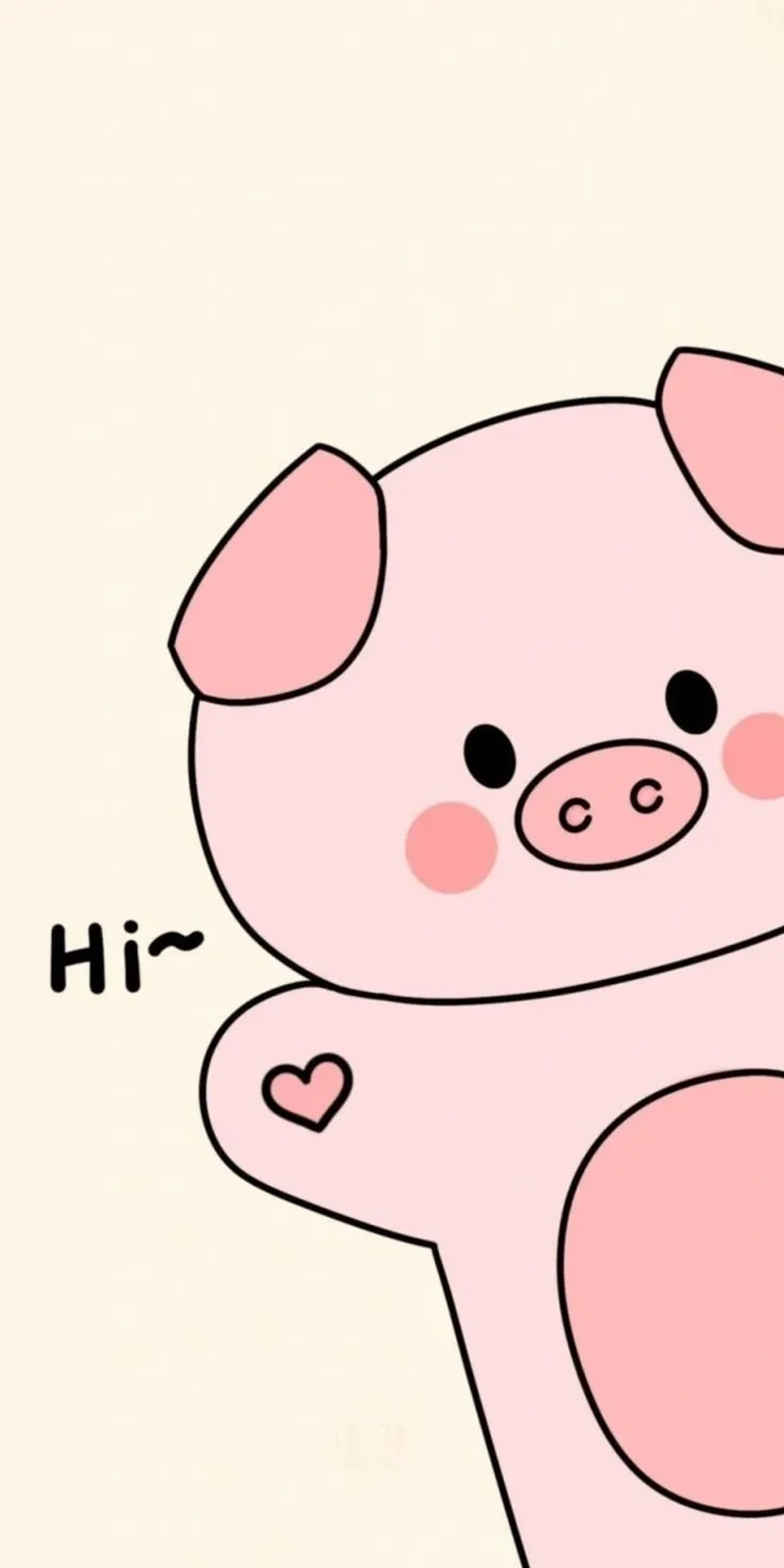 Ngắm nhìn heo chibi dễ thương siêu đáng yêu