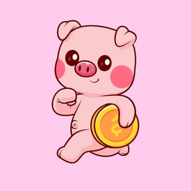 Cập nhật ngay bộ ảnh chibi con heo siêu cute
