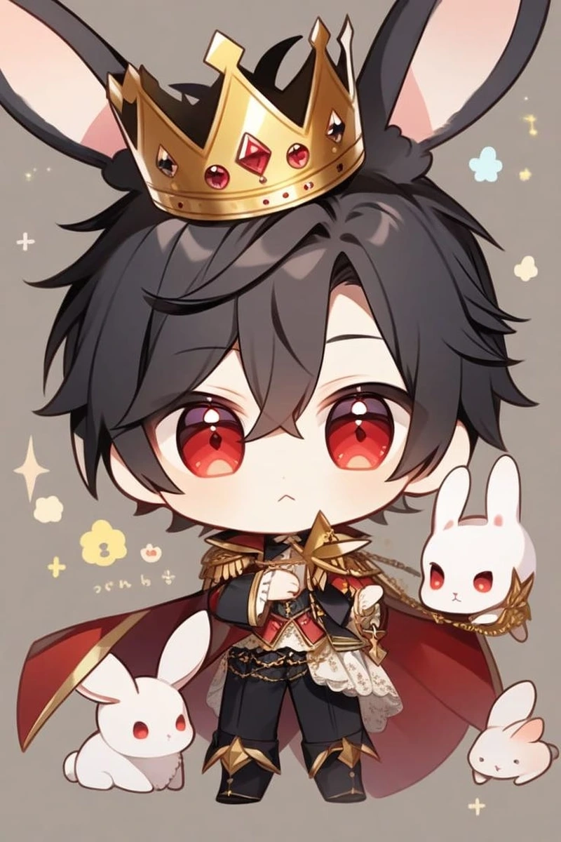 Đầy cảm hứng từ hình chibi cute anime đáng yêu