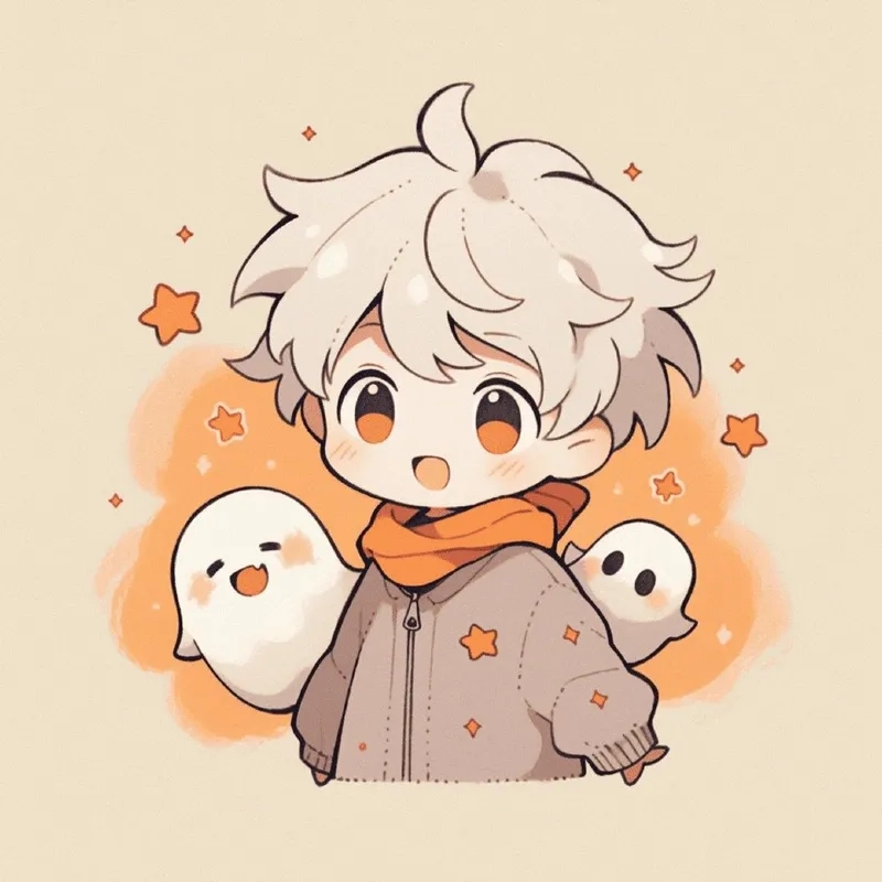 Lưu ngay hình chibi nam cute dễ thương tinh nghịch